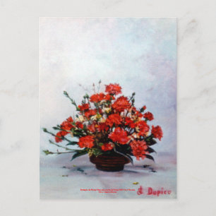 Bodegón de flores/Stillleben von Blume Postkarte
