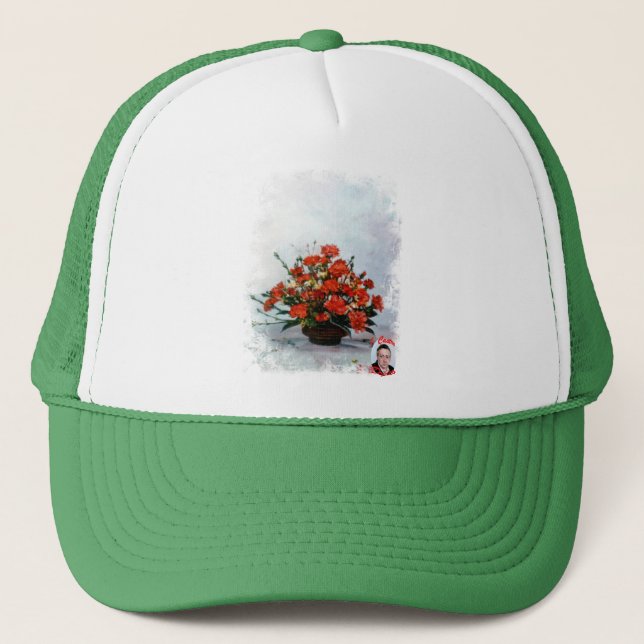 Bodegón de flores/Stillleben von Blume Truckerkappe (Vorderseite)