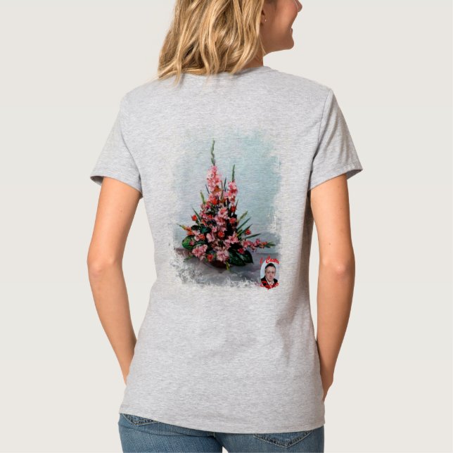 Bodegón de flores T-Shirt (Rückseite)