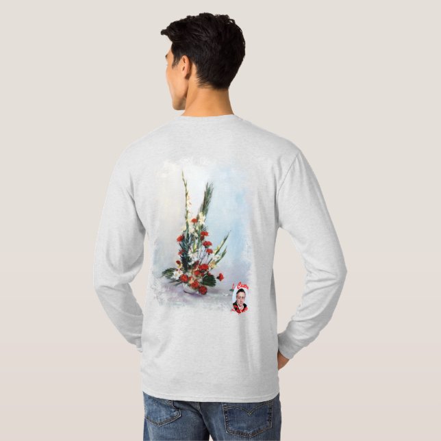 Bodegón de flores T-Shirt (Schwarz voll)