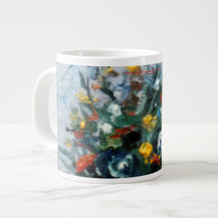 Bodegón der Blumen/Still life of flowers Jumbo-Tasse