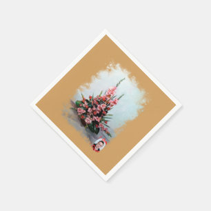 Bodegón der Blumen/Still life of flowers Serviette