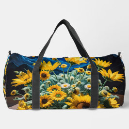 Bodegón Flores y Noche 1 - 001 Duffle Bag