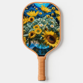 Bodegón Flores y Noche 1 - 001 Pickleball Schläger