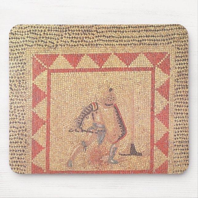 Boden, der einen Gladiator, von Flace darstellt Mousepad (Vorne)
