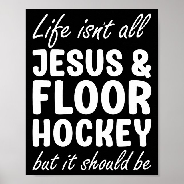 Boden-Hockey für Männer oder Frauen Ich liebe Bode Poster (Vorne)