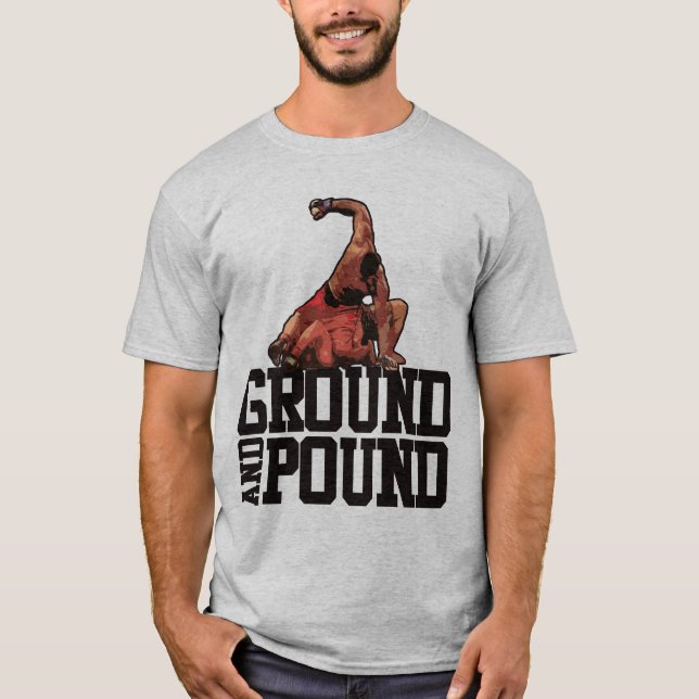 Boden u. Pound| MIXED MARTIAL ARTS Shirt (Vorderseite)