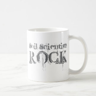 Boden-Wissenschaftler-Felsen Kaffeetasse
