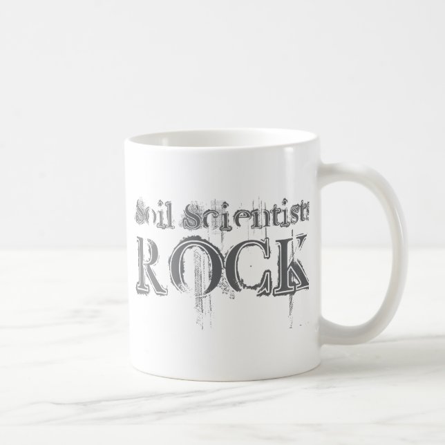 Boden-Wissenschaftler-Felsen Kaffeetasse (Rechts)