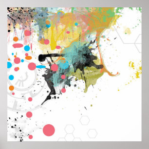 Bodenbewegungen zwei - Plakat