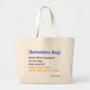 Bodenlose Tasche