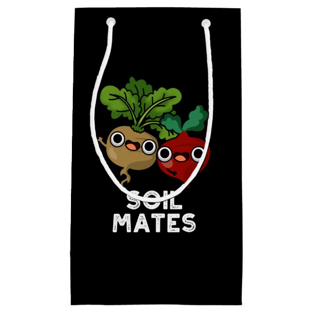 Bodenmatten Funny Beet Root Puff Dark BG Kleine Geschenktüte (Vorderseite)