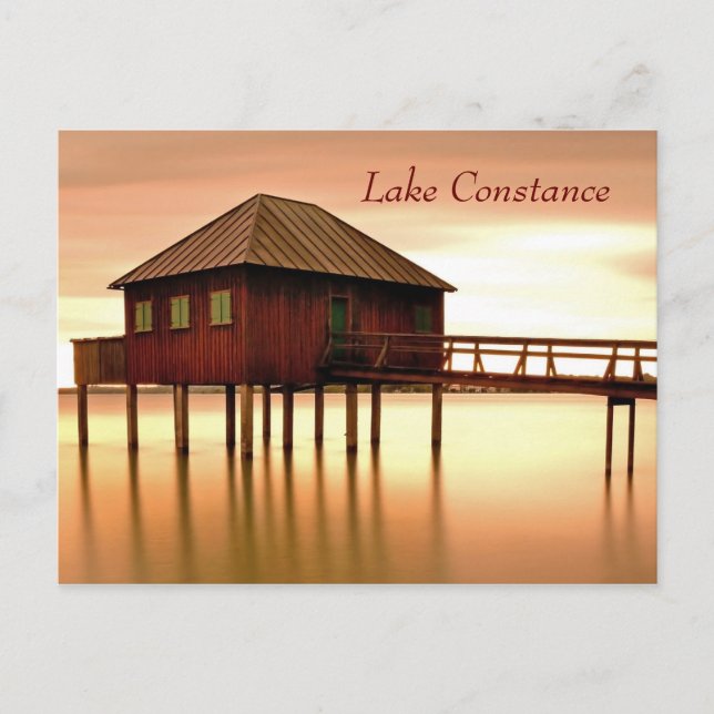 Bodensee bei Bregenz - Vorarlberg Postkarte (Vorderseite)