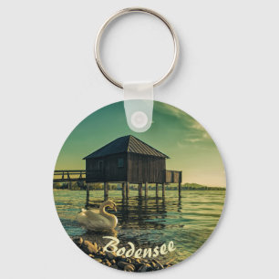 Bodensee Sunset Souvenir Schlüsselanhänger