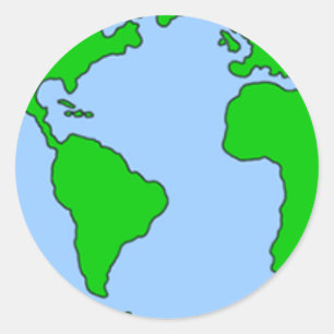 bodenständig runder aufkleber