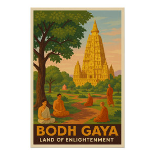 Bodh Gaya - Land der Erleuchtung Poster