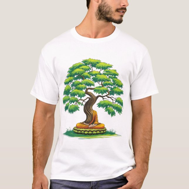 Bodhi Tree / Leaf Nirvana T-Shirt (Vorderseite)