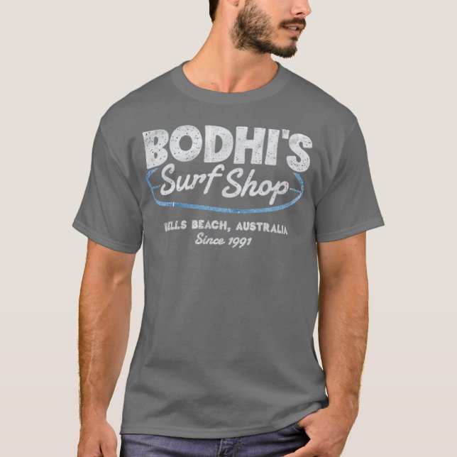 Bodhis Surfshop T-Shirt (Vorderseite)