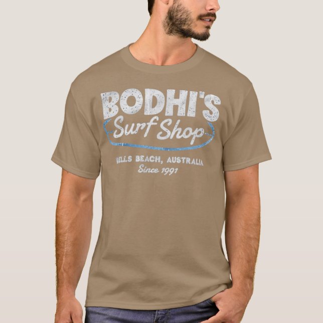 Bodhis Surfshop T-Shirt (Vorderseite)