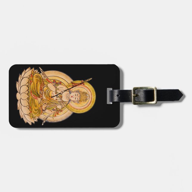 Bodhisattva Fine Art Gepäckanhänger (Vorderseite horizontal)
