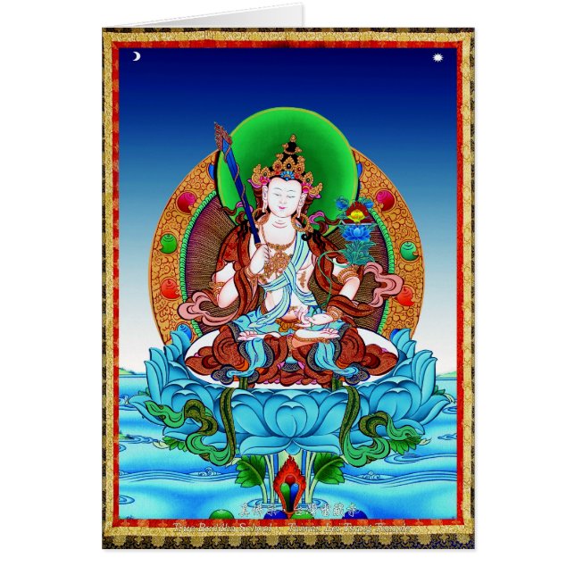 Bodhisattva frais Mahasattva d'Akasagarbha de (Devant)