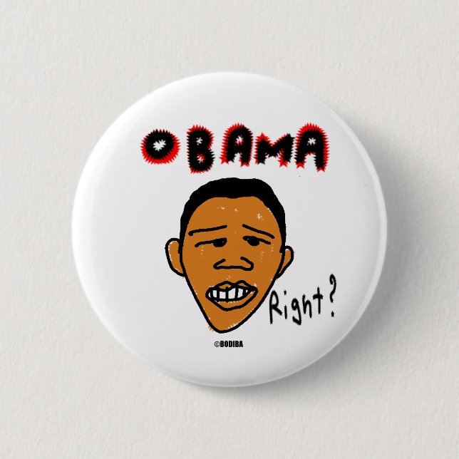 bodibaObama Button (Vorderseite)