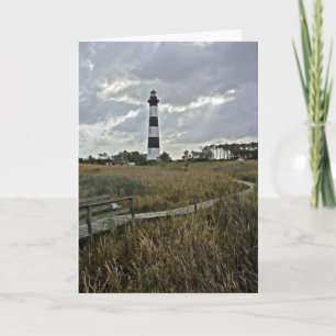 Bodie Island Leuchtturm aus dem Raum Karte