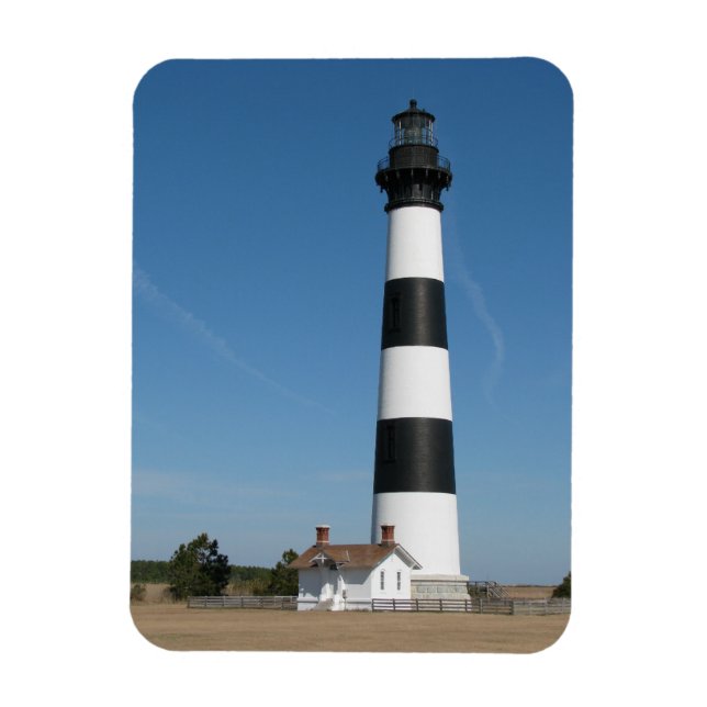 Bodie Island Lighthouse Äußere Banken NC Magnet (Vertikal)