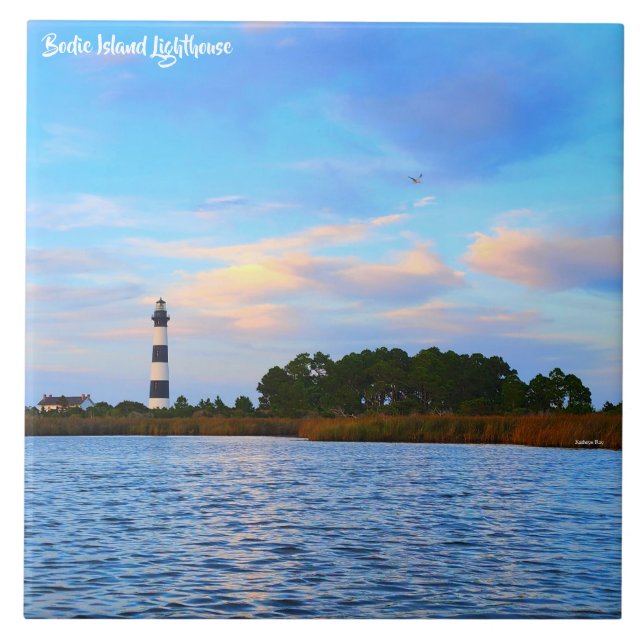 Bodie Island Lighthouse Fliese (Vorderseite)