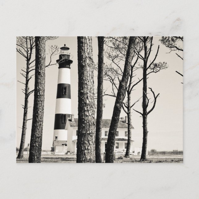 Bodie Island Lighthouse. Postkarte (Vorderseite)