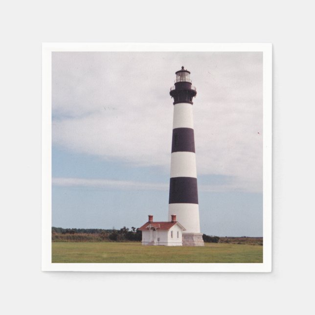 Bodie Island Lighthouse Serviette (Vorderseite)