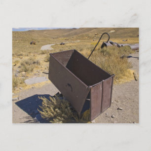 Bodie Mining Cart Postkarte