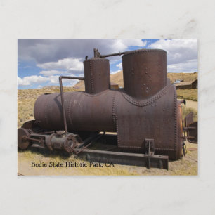 Bodie Mining Equipment Postkarte