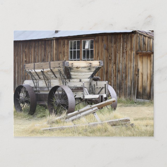 Bodie Staat Historic Park, CA Postkarte (Vorderseite)
