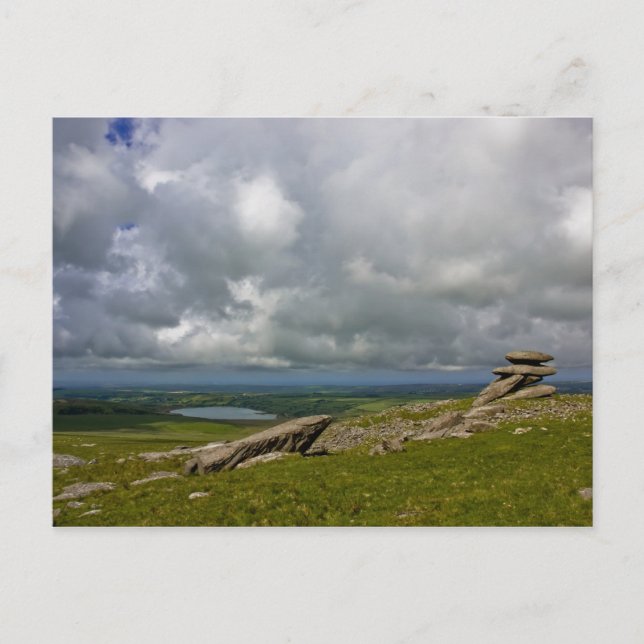 Bodmin Moor Postkarte (Vorderseite)