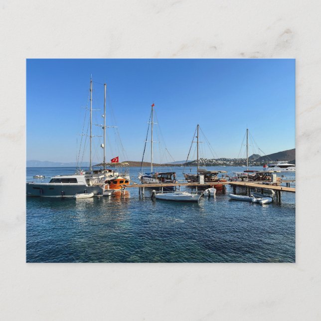 Bodrum Feiertagspostkarte (Vorderseite)