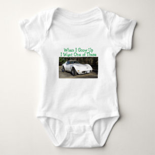 Body 1975 Corvette Quand J'Ai Cultivé Baby T-Shirt