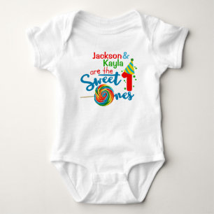 Body 1er Anniversaire Bodysuit personnalisé bébé pour j