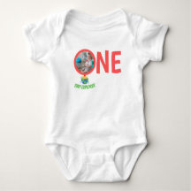 1ER ANNIVERSAIRE VÊTEMENTS DE BÉBÉ PHOTO PERSONNAL
