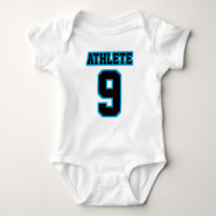 Body 2 Côté BLACK BLEU Romper Football Jersey