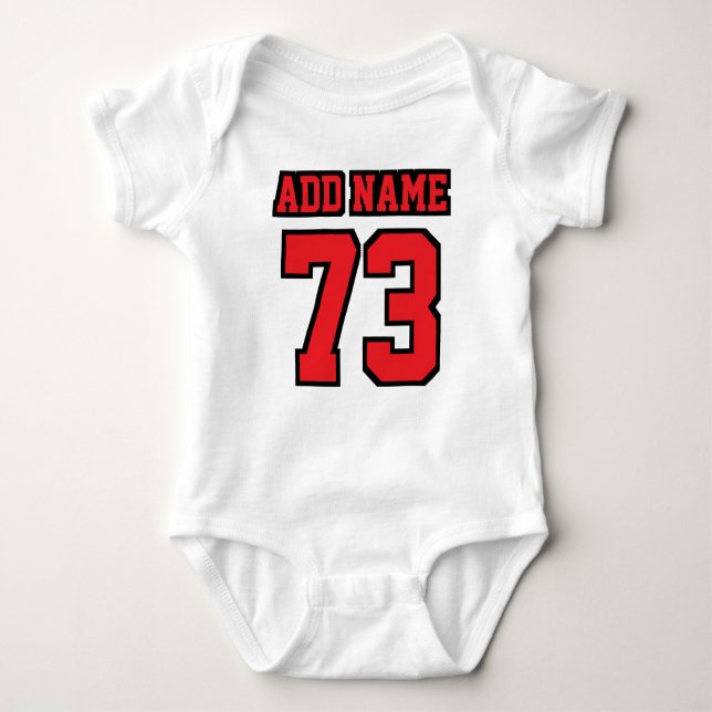 Body 2 Côté BLANC ROUGE NOIR Football maillot (Devant)