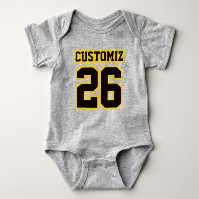 Body 2 Côté GRIS NOIR OR Col Col Col À Cou (Devant)