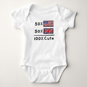 Body 50% américain 50% britannique 100% mignon Royaume-