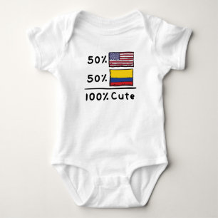 Body 50% américain 50% colombien 100% mignonne Colombie