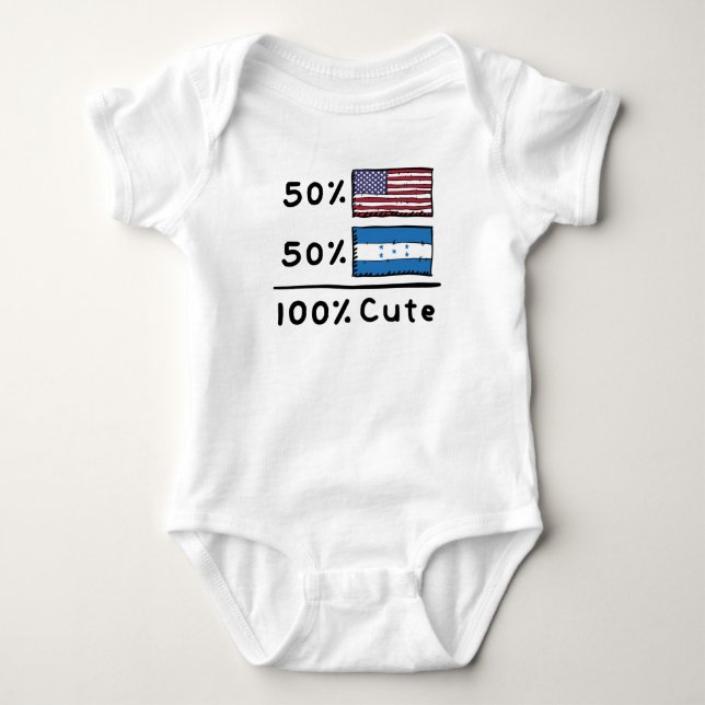 Body 50% américain 50% hondurien 100% mignon Honduras U (Devant)
