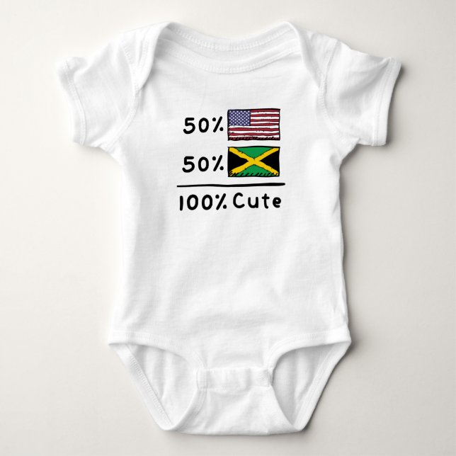 Body 50% Américain 50% Jamaïcain 100% mignon Etats-Unis (Devant)