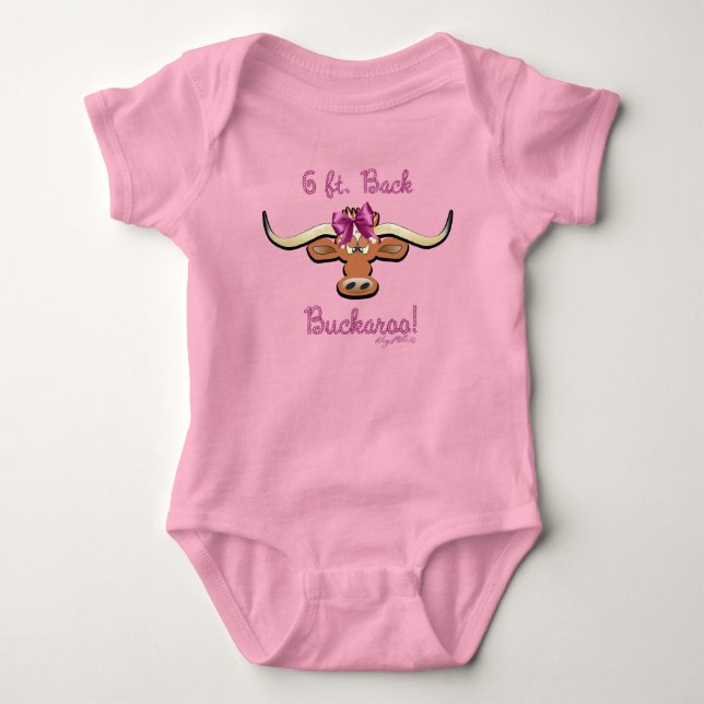 Body 6 Pieds. Retour Buckaroo, Longhorn Cow (Devant)