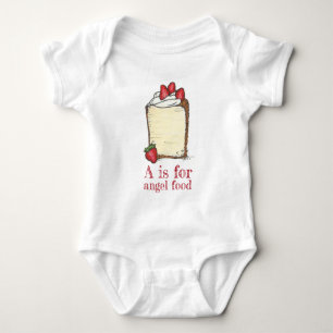 Body A est pour Angel Food fraise Angelfood Gâteau alim
