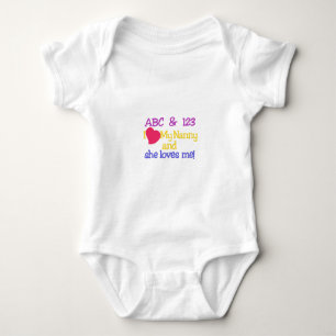 Body ABC et 123 I ma bonne d'enfants et elle m'aime !