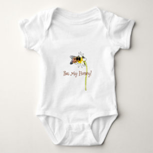 Body Abeille à miel pollinisatrice sur une fleur person